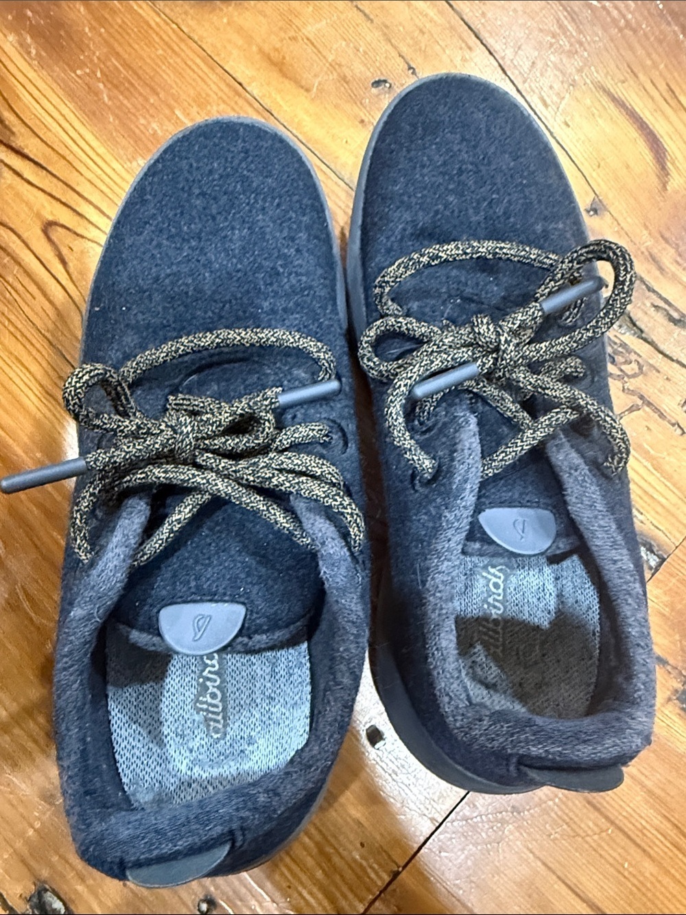 allbirds Women Black Wool-Blend Sneakers with Patterned Laces size 9 - Picture 11 of 11